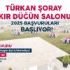 Türkan Şoray Düğün Salonu’nun 2025 Yılı Başvuruları Başlıyor